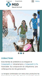 Mobile Screenshot of msd-salud-animal.cl