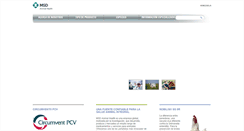 Desktop Screenshot of msd-salud-animal.com.ve